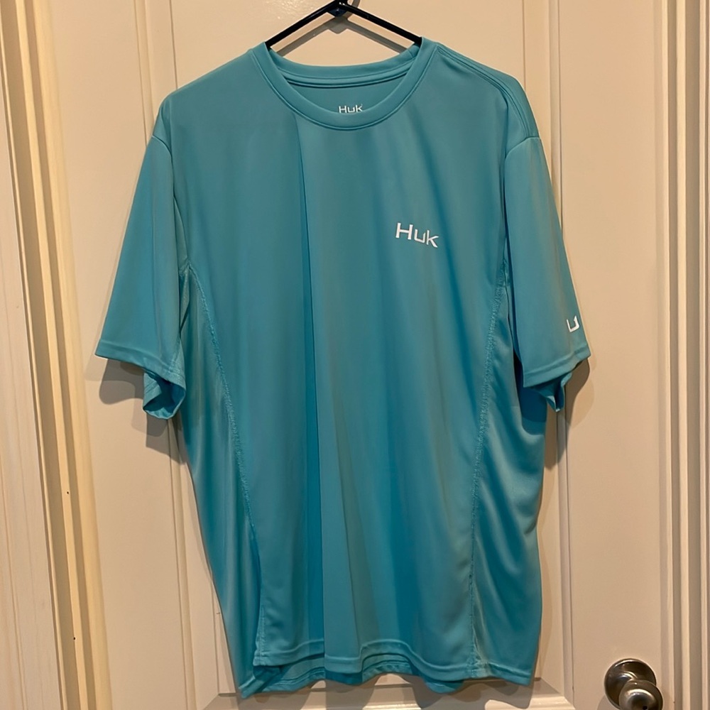 HUK Men's Icon X Short Sleeve, Performance Fishing Shirt, size XL